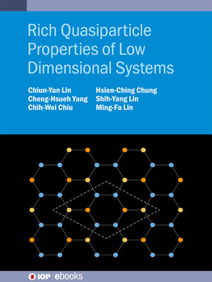 cover image of Rich Quasiparticle Properties of Low Dimensional Systems